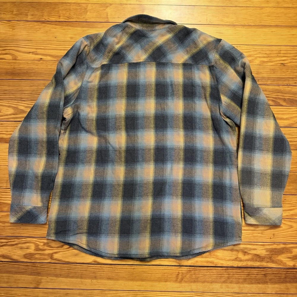 Legendary Whitetails Men's 2XT Plaid Flannel Shirt Jacket Thermal Lined Snaps - Picture 9 of 9
